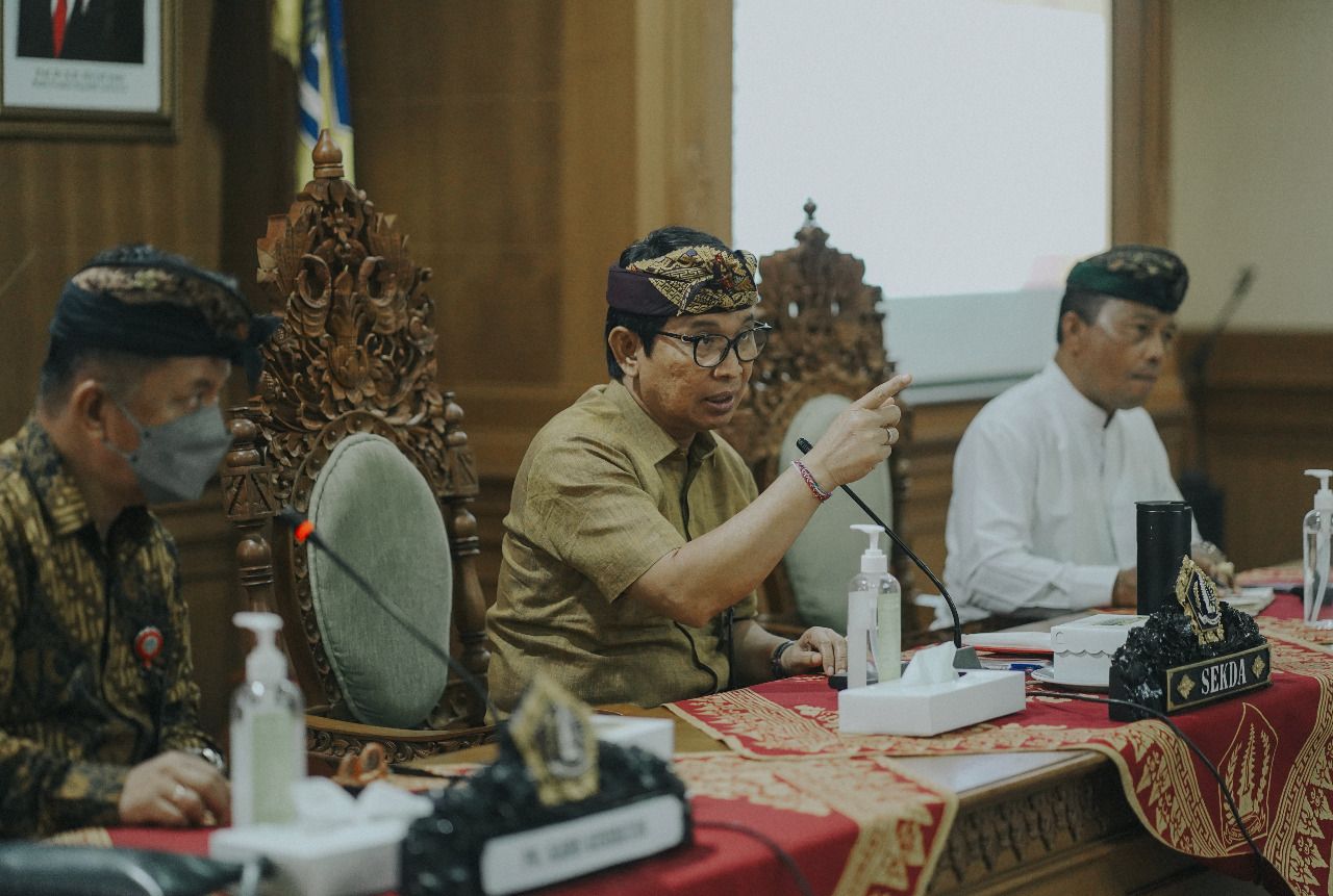 podiumnews.com-Percepatan Vaksinasi Booster di Badung Berbasis Desa